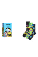 Happy Socks Male Multi-Colored Star Wars Patterned 3-Pack Sock Set | Derimod