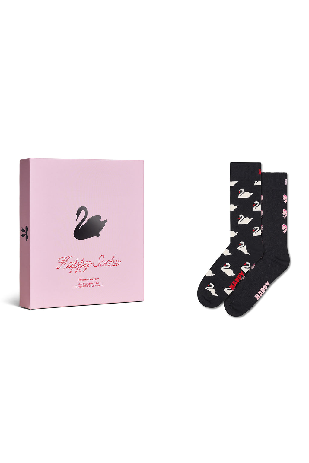Happy Socks Kadın Siyah Desenli Pamuklu Çorap
