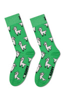 Happy Socks Male Multicolored Patterned Pack of 3 Cotton Socks Set | Derimod