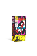 Happy Socks Erkek Çok Renkli Spıder-Man Desenli Pamuklu 3’lü Çorap Seti | Derimod