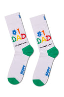 Happy Socks Erkek Çok Renkli Desenli Pamuklu 3'lü Çorap Seti | Derimod