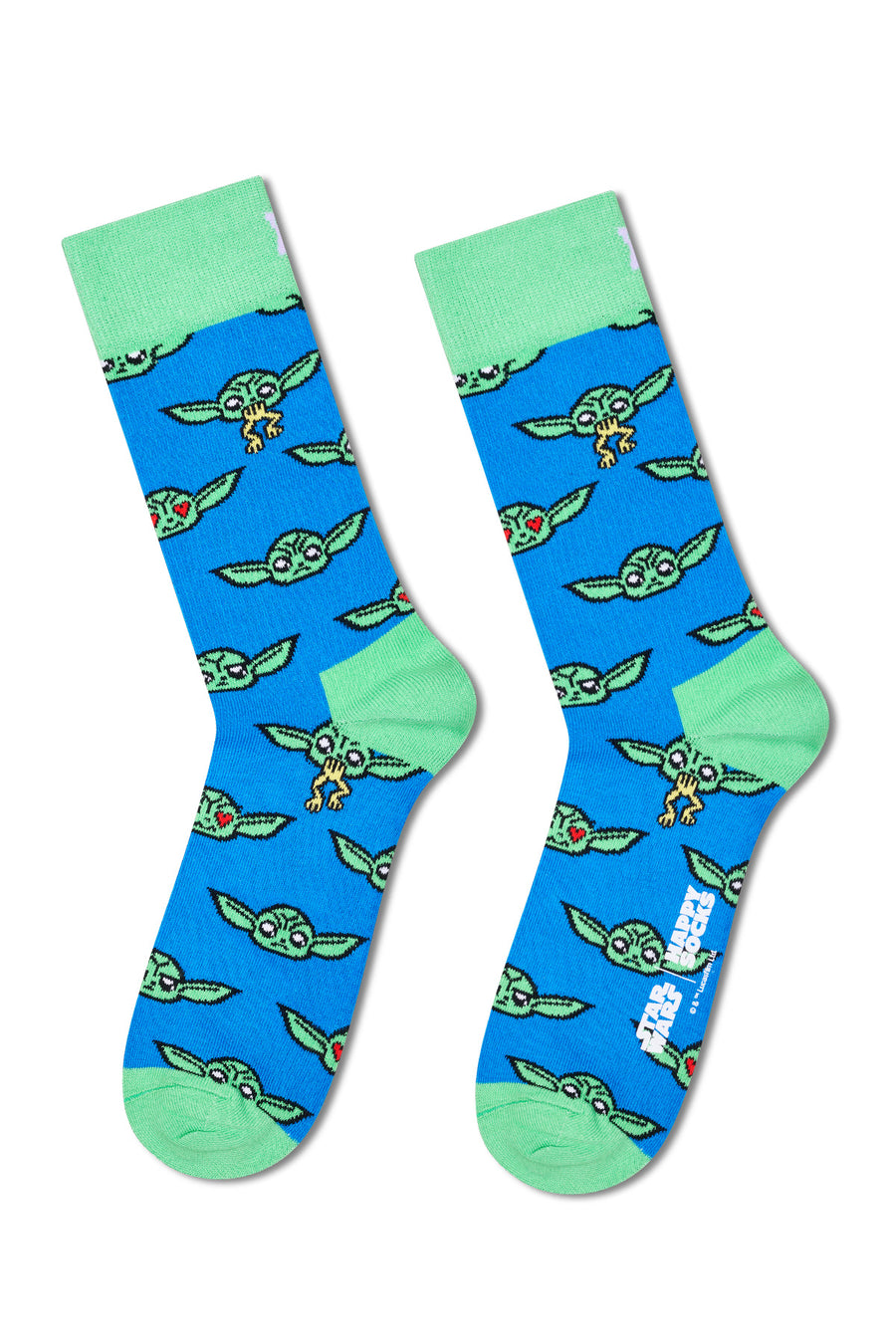 Happy Socks Male Multi-Color Star Wars Mandalorian Themed 6-Pack Sock Set