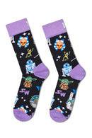 Happy Socks Male Multi-Color Star Wars Mandalorian Themed 6-Pack Sock Set | Derimod