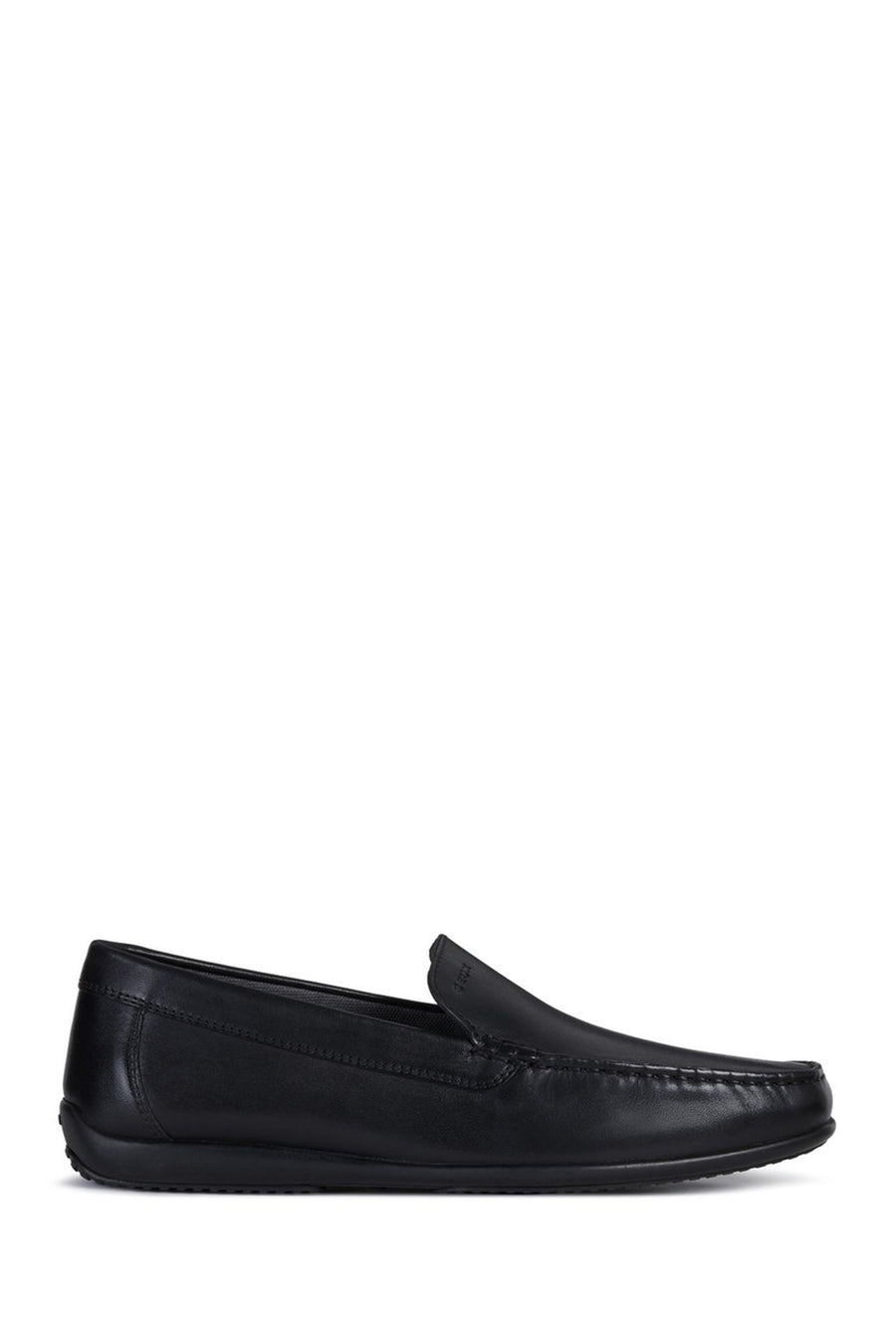Geox Men's Black Ascanio Leather Casual Loafer U020WA00043C9999 | Derimod