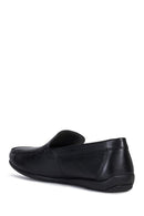 Geox Men's Black Ascanio Leather Casual Loafer | Derimod