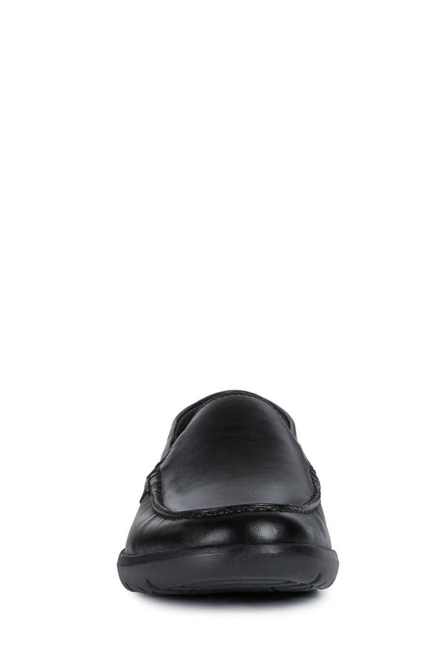 Geox Erkek Siyah Leitan Deri Casual Loafer