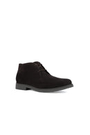 Geox Men's Brown Claudio Suede Leather Classic Boots | Derimod