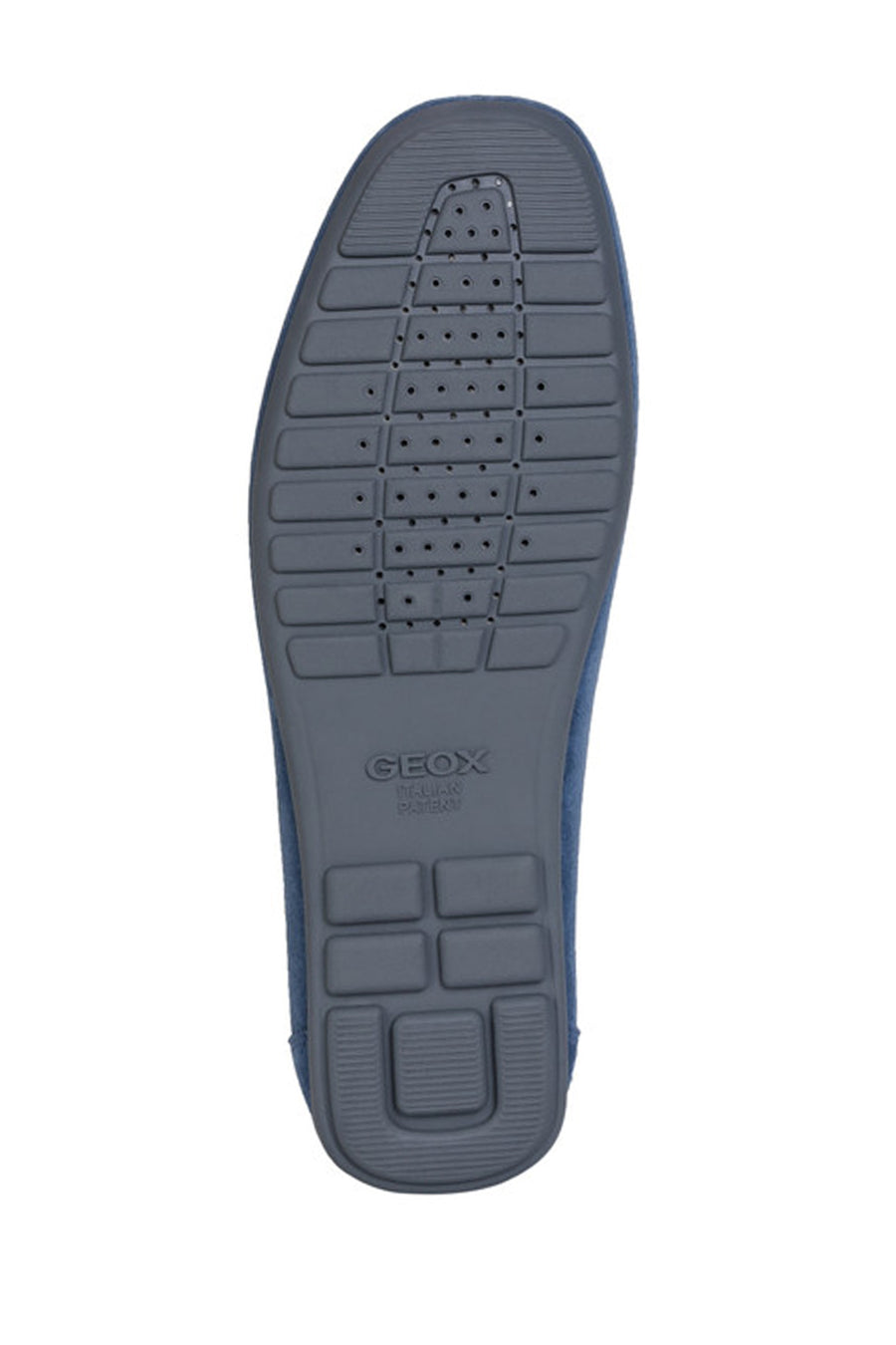 Geox Erkek Mavi Tivoli Süet Deri Loafer