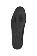 Geox Men's Black Ascanio Leather Casual Loafer | Derimod