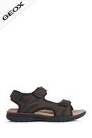 Geox Men's Brown U Spherica Ec5 Flat Sandals | Derimod