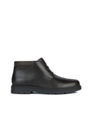Geox Men's Brown Spherica Lace-Up Leather Boots | Derimod