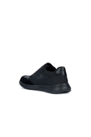 Geox Erkek Siyah Portello Bağcıklı Deri Sneaker | Derimod