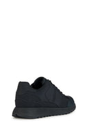 Geox Erkek Siyah Bağcıklı Deri Sneaker | Derimod