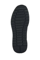 Geox Erkek Siyah Bağcıklı Deri Sneaker | Derimod