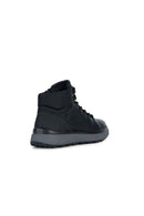 Geox Men's Black Granito Lace-Up Leather Boots | Derimod
