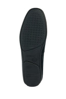 Geox Men's Navy Blue Ascanio Suede Leather Casual Loafer | Derimod