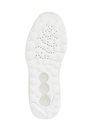 Geox Erkek Beyaz Bağcıklı Kalın Tabanlı Kumaş Sneaker | Derimod