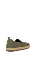 Geox Men's Green Pantelleria Wicker Leather Espadrille | Derimod