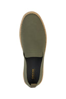 Geox Men's Green Pantelleria Wicker Leather Espadrille | Derimod