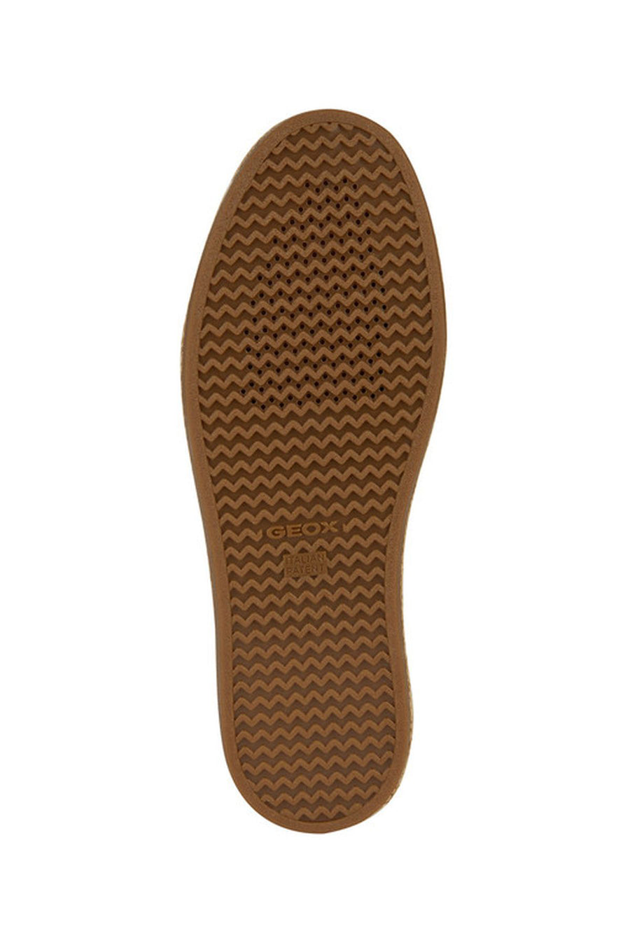 Geox Men's Green Pantelleria Wicker Leather Espadrille