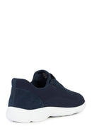 Geox Men's Navy Blue Nebula 2.0 Lace Up Fabric Sneaker | Derimod