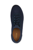 Geox Men's Navy Blue Nebula 2.0 Lace Up Fabric Sneaker | Derimod