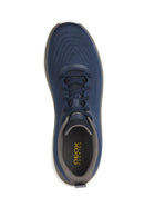 Geox Men's Navy Blue Spherica Active Lace Up Fabric Sneaker | Derimod