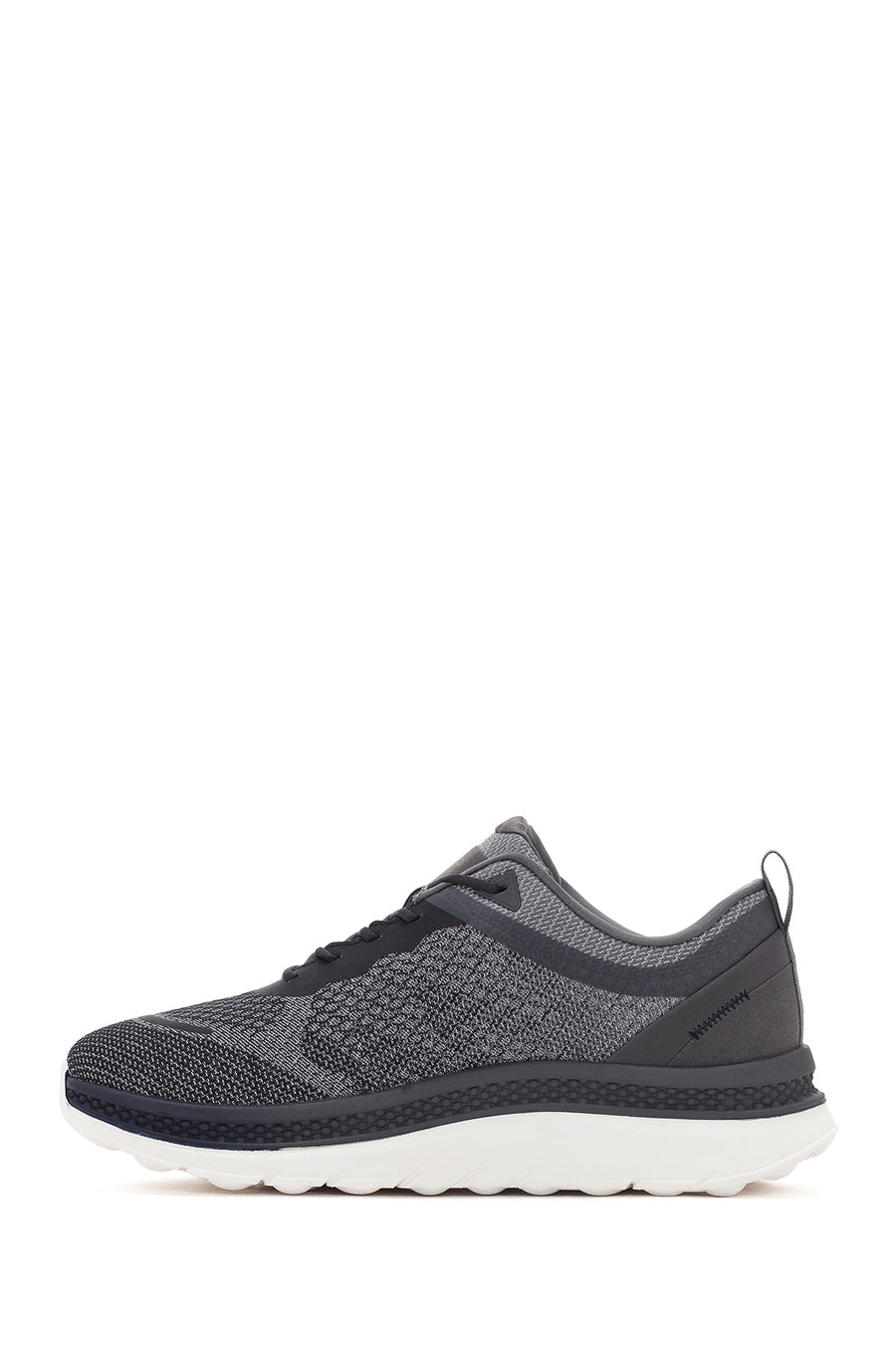 Geox Men's Grey Spherica Active X Lace-Up Fabric Sneakers