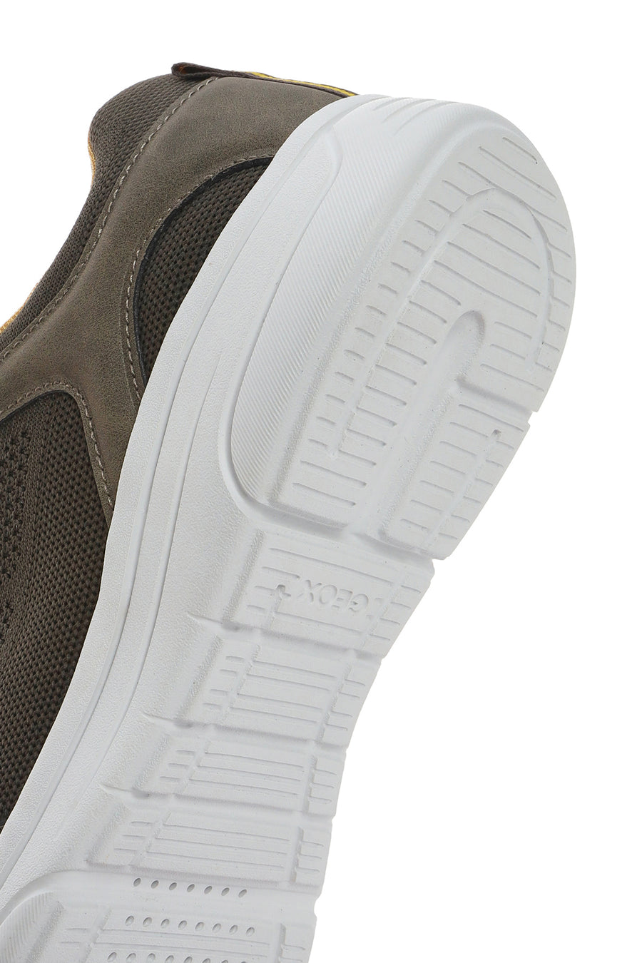 Geox Men's Green U Klaıver Laced Fabric Sneakers