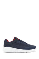 Geox Erkek Lacivert Kalın Tabanlı Bağcıklı Kumaş Sneaker | Derimod