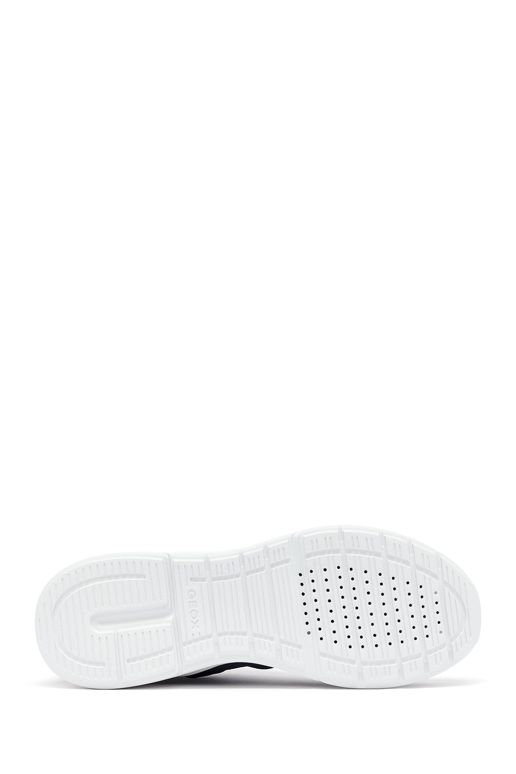 Geox Erkek Lacivert Kalın Tabanlı Bağcıklı Kumaş Sneaker