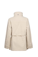 Geox Women's Cream Claudin Coat | Derimod