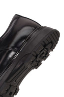 Derimod Fly Male Black Lace-Up Thick-Soled Leather Casual Shoes | Derimod