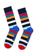 Happy Socks Woman Multicolored Patterned Cotton 4-Pack Sock Set | Derimod