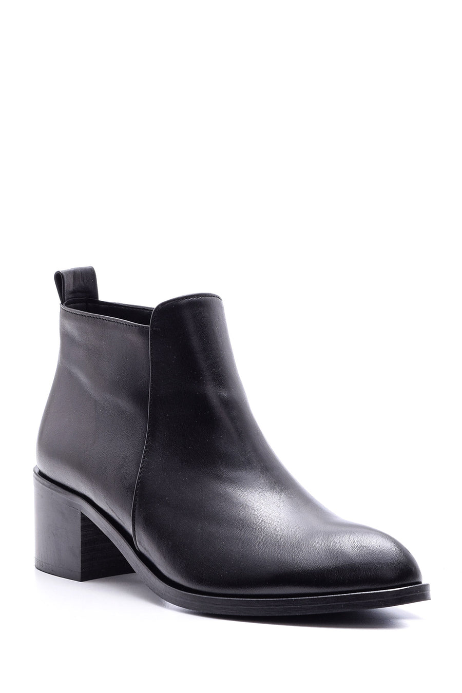 Women's Heeled Leather Boots