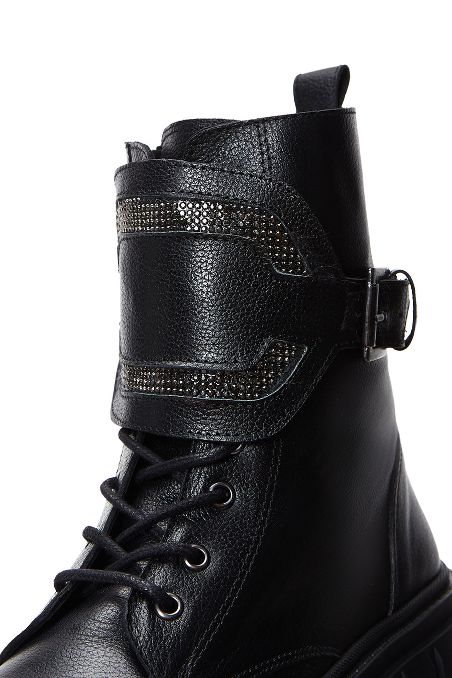 Women's Black Zippered Boots