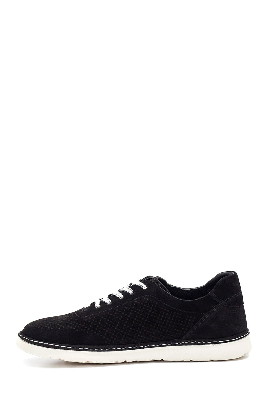 Men's Leather Perforated Shoes