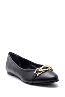 Women's Chain Detailed Ballerinas | Derimod