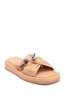 Women's Leather Slippers | Derimod