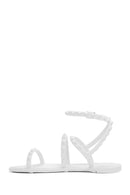 Women's White Jelly Sandals | Derimod