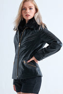 Karen Women's Leather Jacket | Derimod