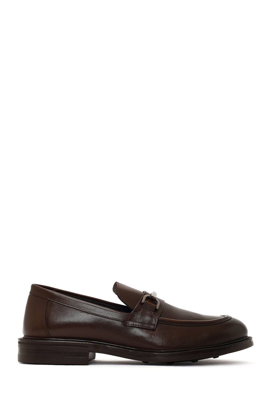Erkek Kahverengi Deri Casual Loafer 25WFD750018 | Derimod