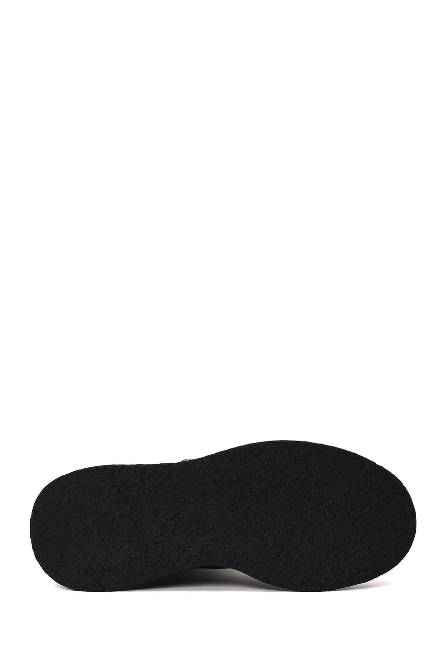 Woman Black Thick-Soled Leather Chelsea Boots