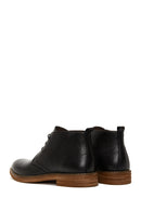 Men's Black Leather Casual Boots | Derimod