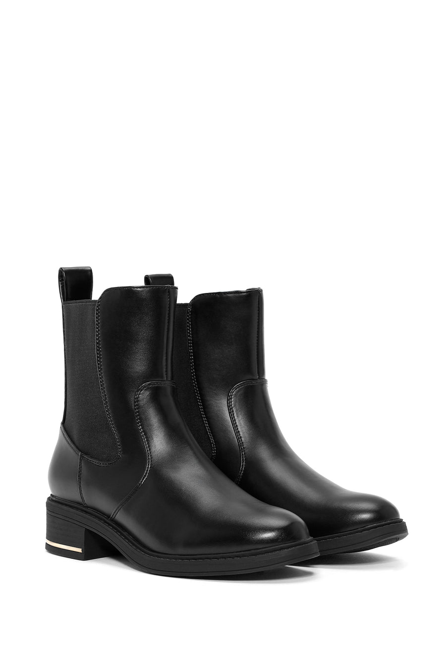 Woman Black Chelsea Boots