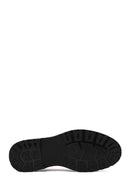 Derimod Fly Male Black Lace-Up Leather Casual Shoes | Derimod