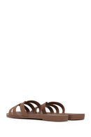 Woman Brown Jelly Slipper | Derimod