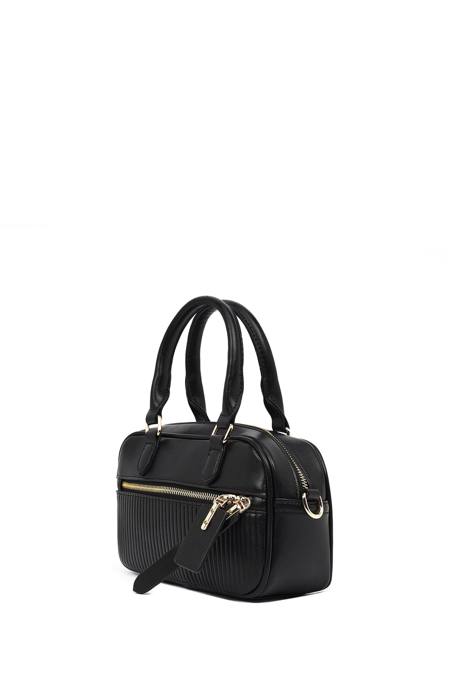 Women's Black Long Strap Shoulder Bag