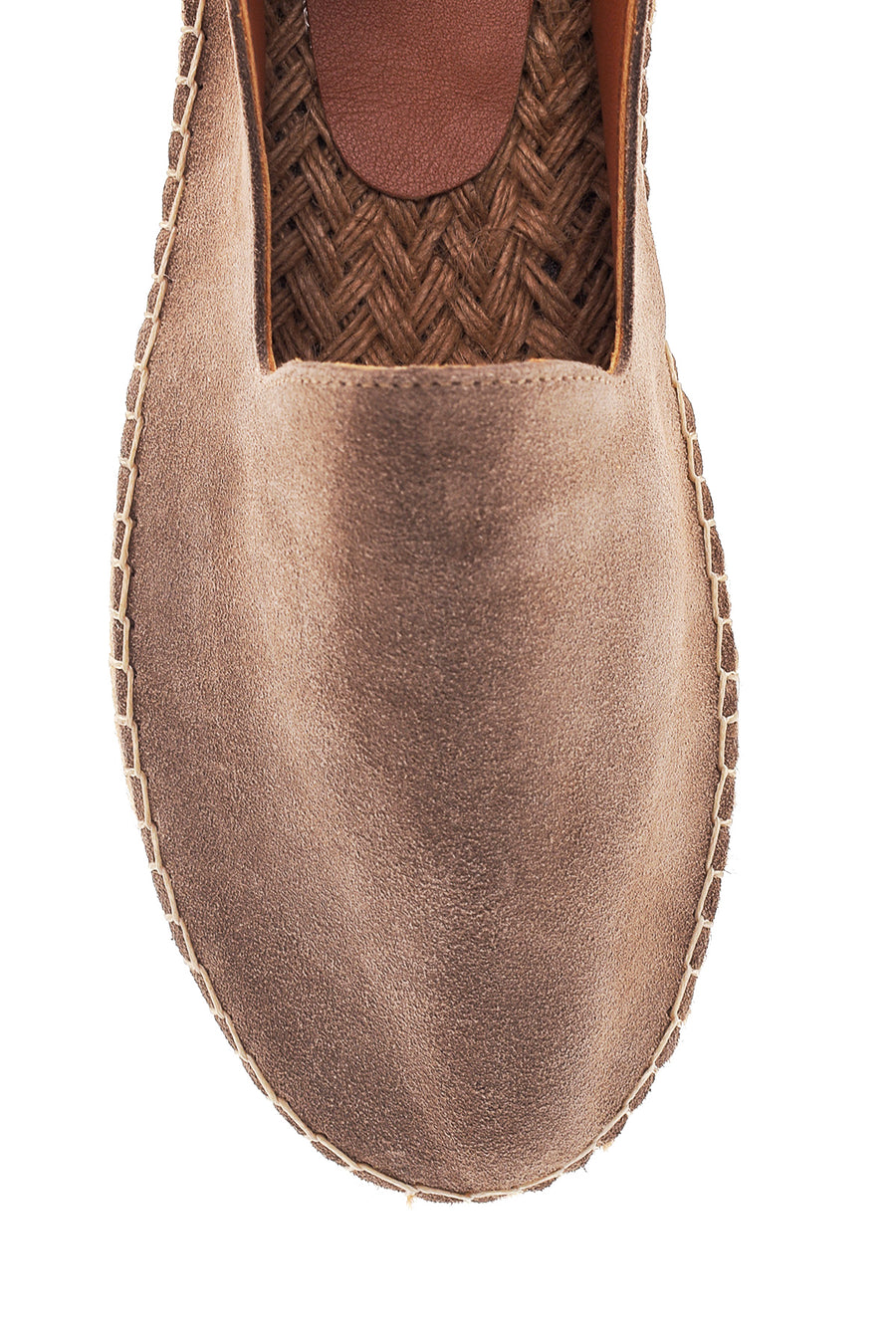 Men's Leather Suede Espadrilles