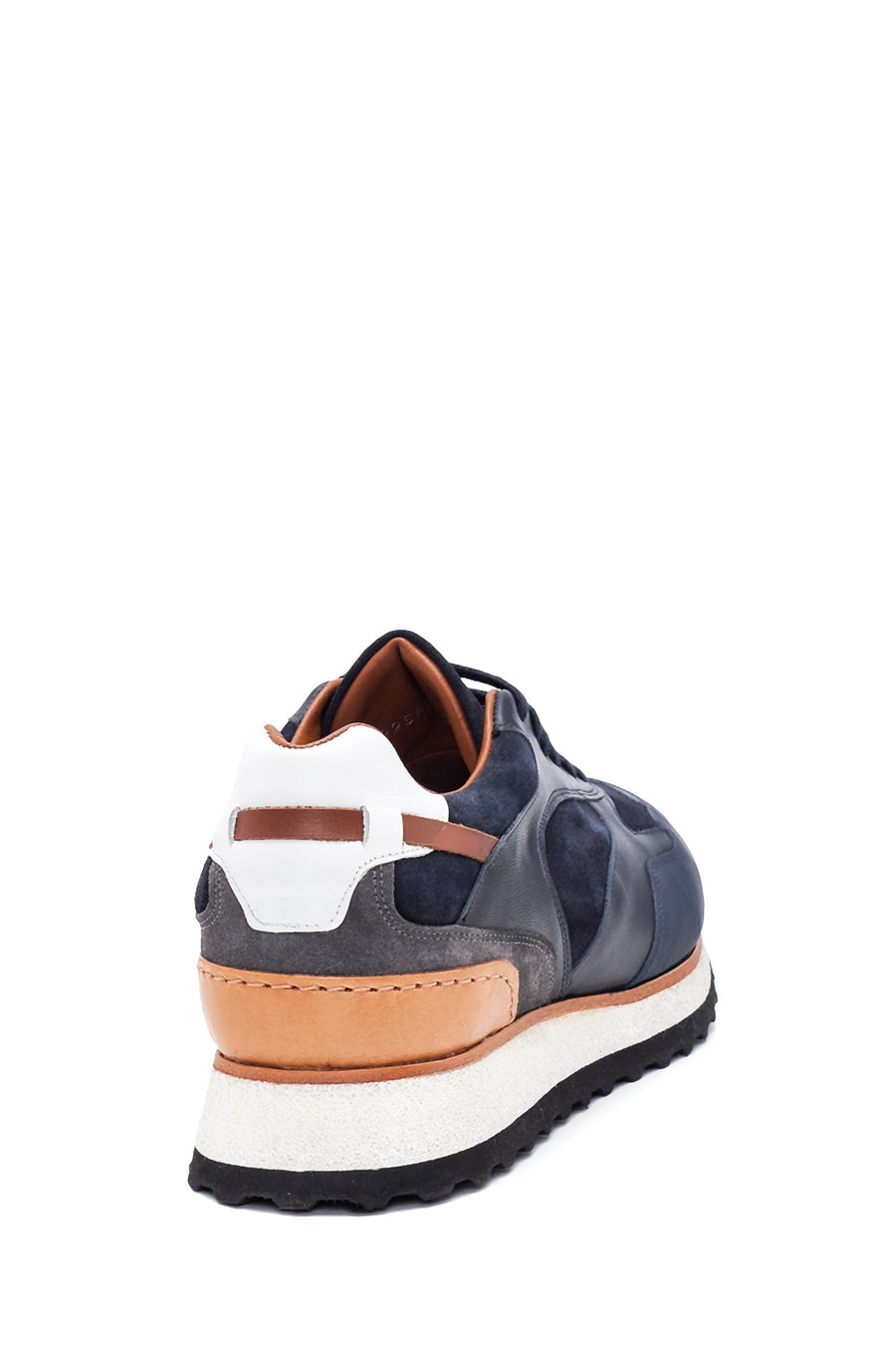 Erkek Deri Süet Detaylı Sneaker
